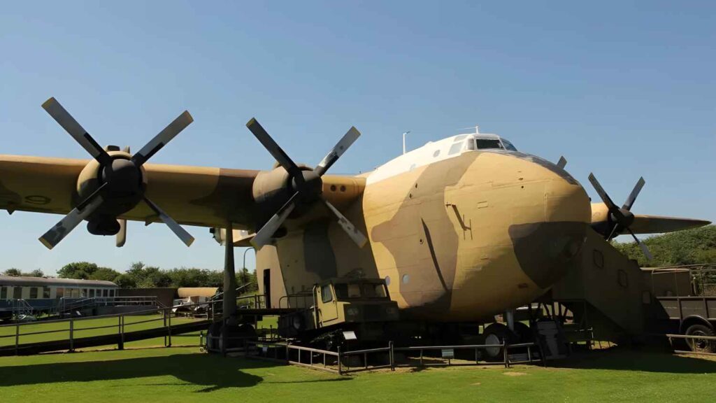 Blackburn Beverley XB259 at Fort Paull.