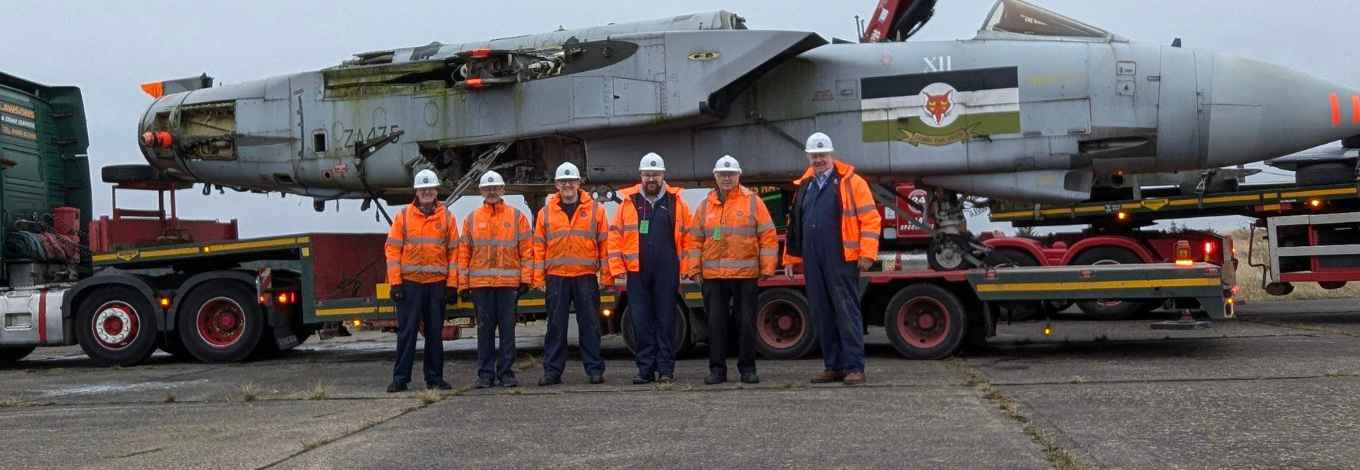 RAF Spadeadam Tornado Aircraft Donated to Carlisle Museum